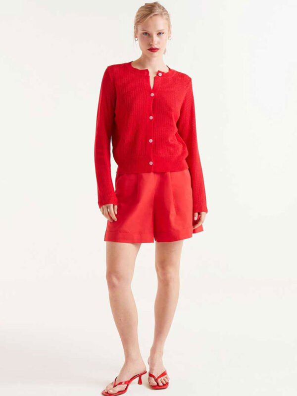 Compania Fantastica Red Cardigan