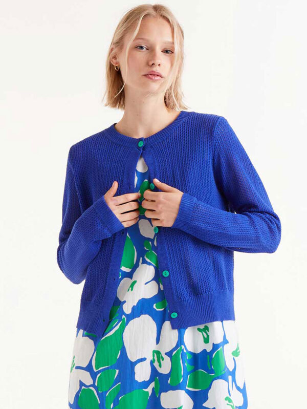 Compania Fantastica Blue Cardigan