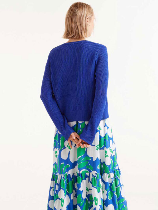 Compania Fantastica Blue Cardigan