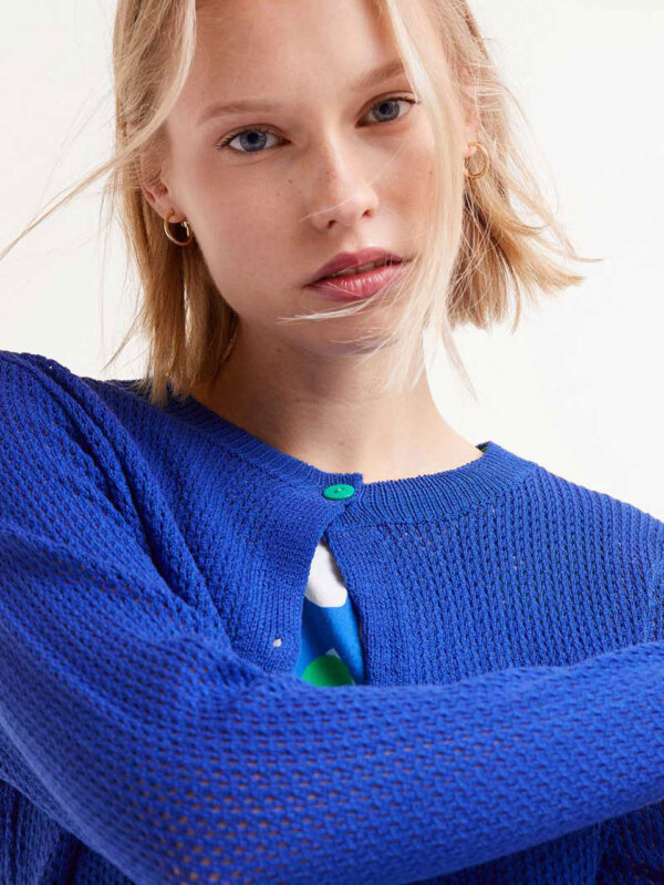 Compania Fantastica Blue Cardigan