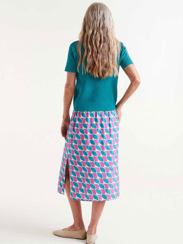 Compania Fantastica Green Knit Top