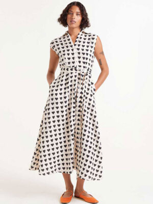 Compania Fantastica Dress with Hearts