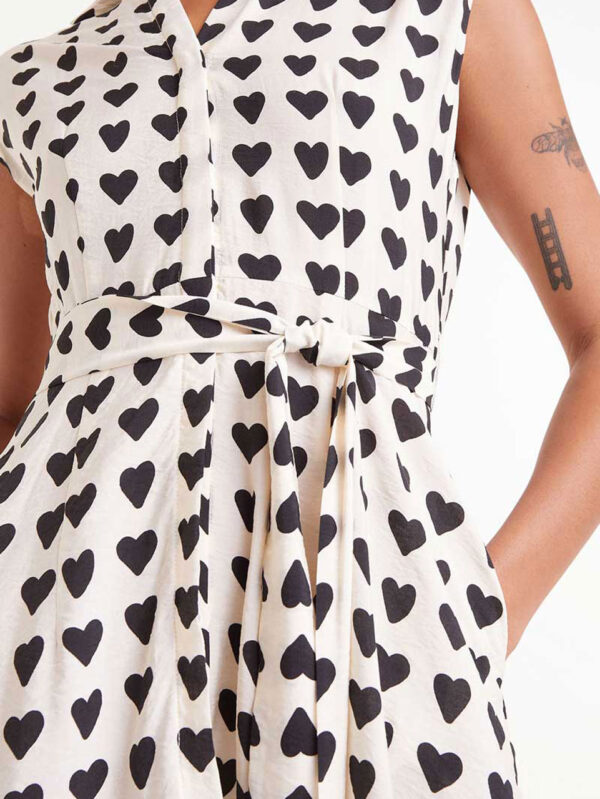 Compania Fantastica Dress with Hearts