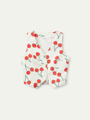 Compania Fantastica Cherry Print Vest