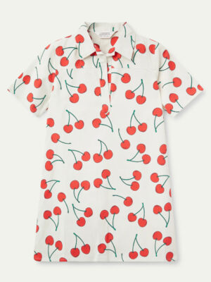 Compania Fantastica Short Cherry Print Dress