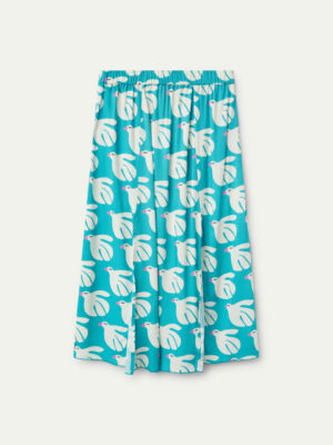 Compania Fantastica Skirt with Dove Print
