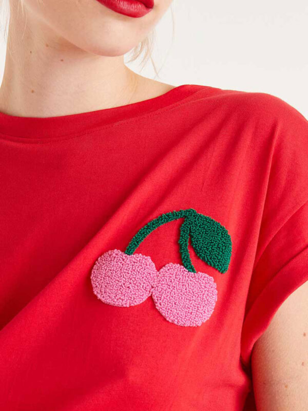 Compania Fantastica Cherry Print T-shirt