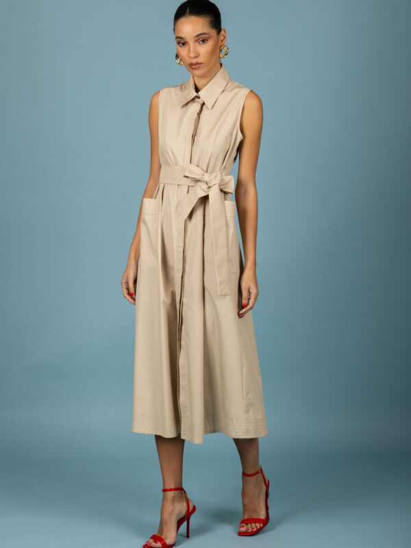 Chaton Rebecca Dress Beige
