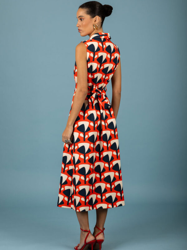 Chaton Bianca Dress Red - Image 4