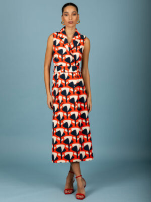 Chaton Bianca Dress Red