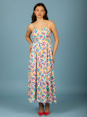 Chaton Duarte Dress White