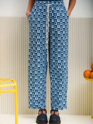 Arpyes Palm Rum Pants Blue
