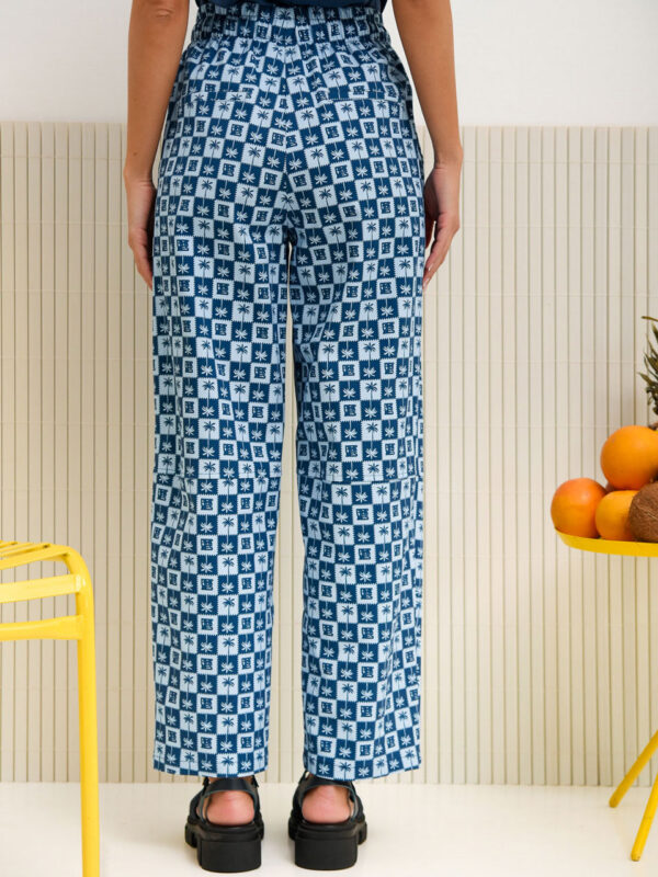 Arpyes Palm Rum Pants Blue