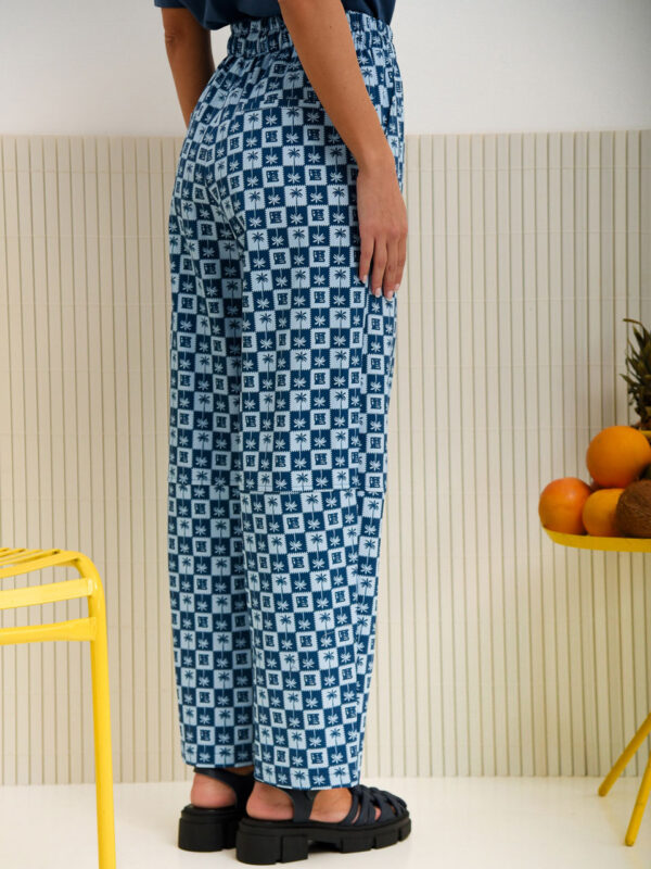 Arpyes Palm Rum Pants Blue