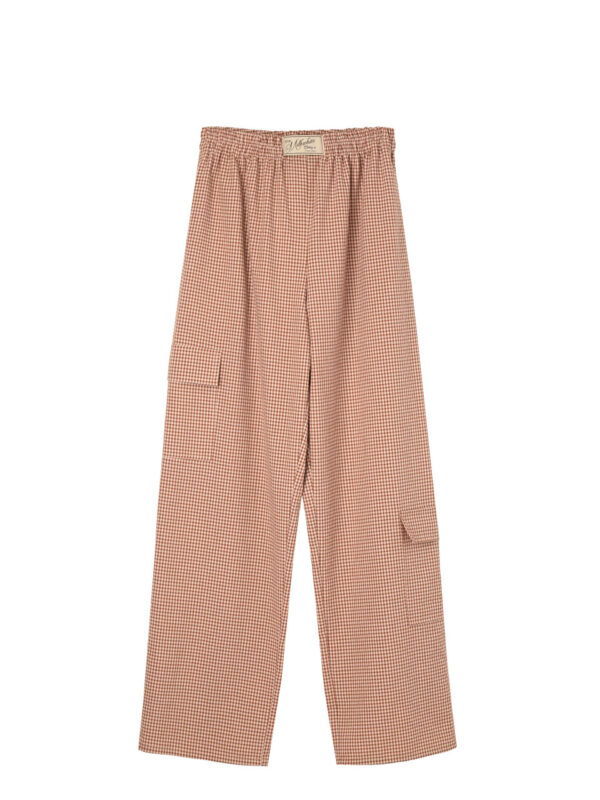 Milkwhite Cargo Pants Vichy Brown