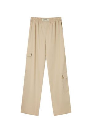Milkwhite Cargo Pants Beige