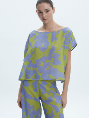 Ofilia's Taf Print Top