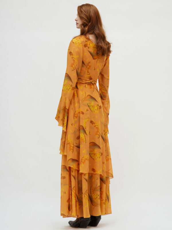 Hemithea Gloria Dress Burned Orange