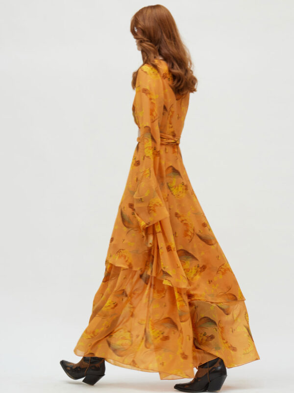 Hemithea Gloria Dress Burned Orange