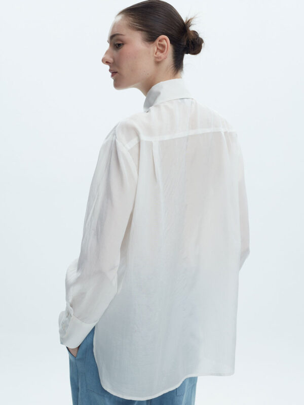 Ofilia's Pearl Shirt White