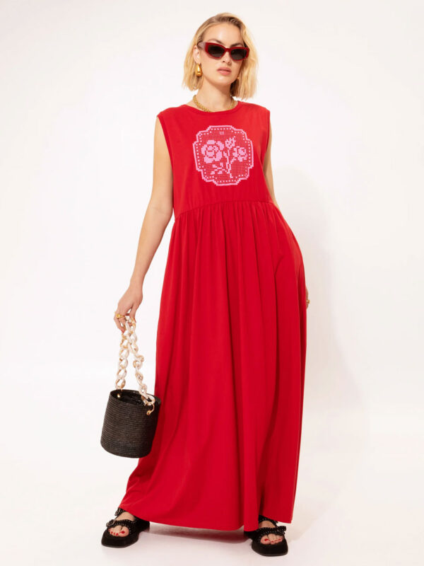 We are Sleeveless Dress Kentima Red