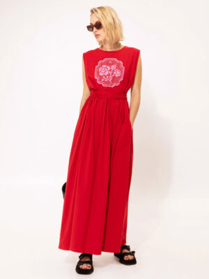 We are Sleeveless Dress Kentima Red
