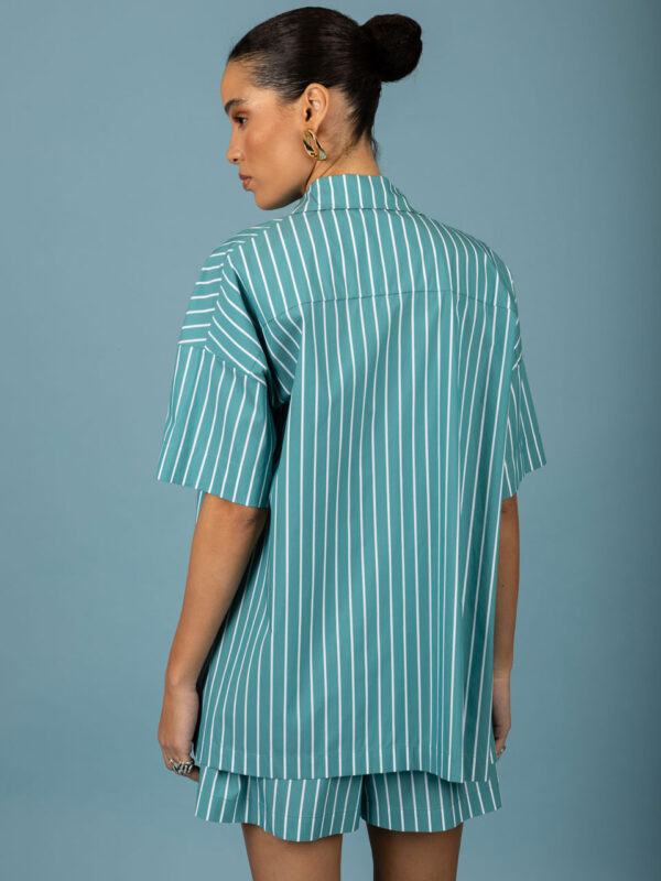 Chaton Benjamin Oversized Shirt Green