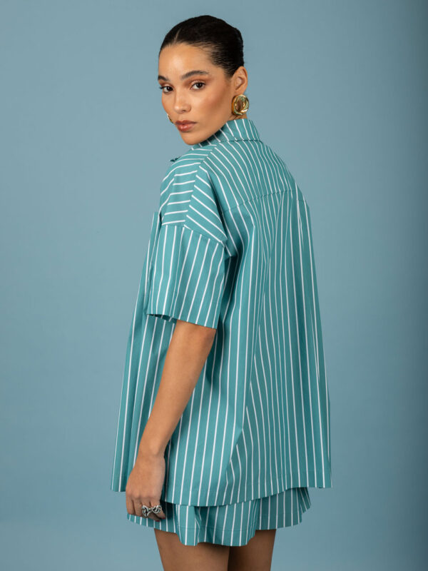 Chaton Benjamin Oversized Shirt Green