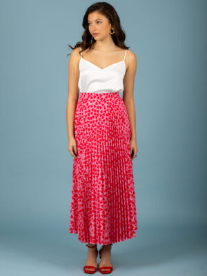 Chaton Kiara Plisse Skirt
