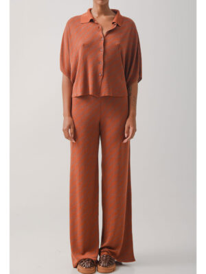 Arpyes Caribbean Knitted Pants Brown