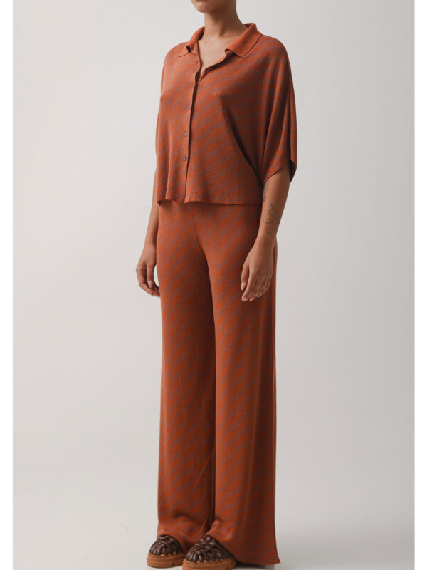 Arpyes Caribbean Knitted Pants Brown