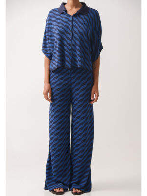 Arpyes Caribbean Knitted Pants Blue