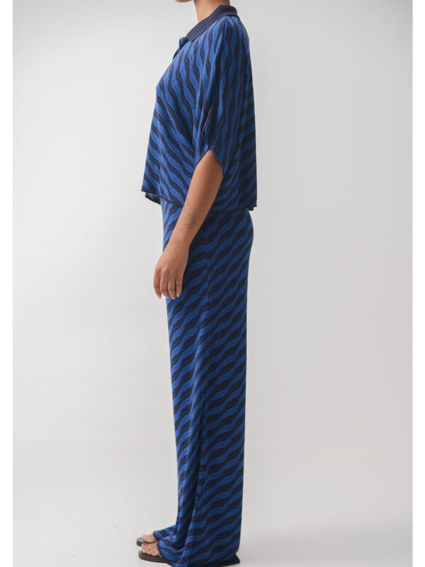 Arpyes Caribbean Knitted Pants Blue