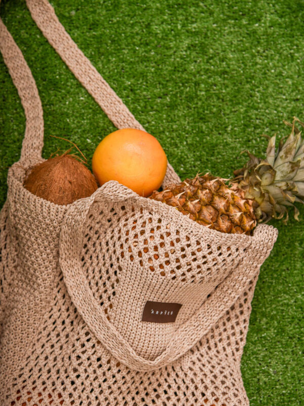 Arpyes Ettu Knitted Bag Beige