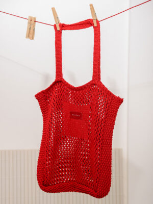 Arpyes Ettu Knitted Bag Red