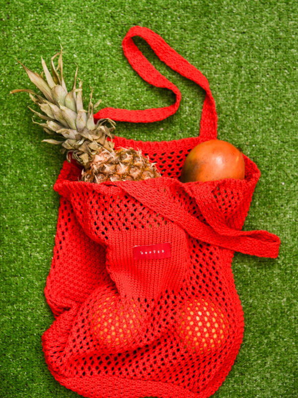 Arpyes Ettu Knitted Bag Red