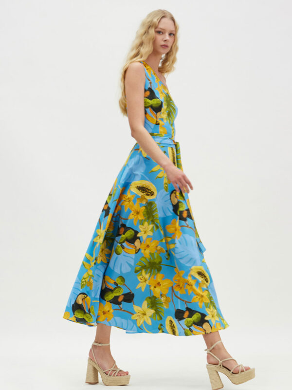Hemithea Calliroe Dress Capri blue