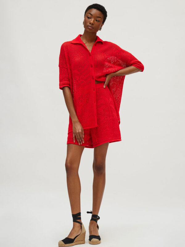 Hemithea Fiji Shorts Red