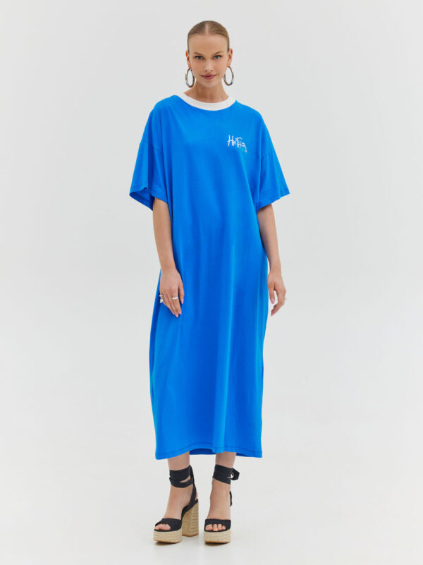 Hemithea Bronx Dress Capri Blue