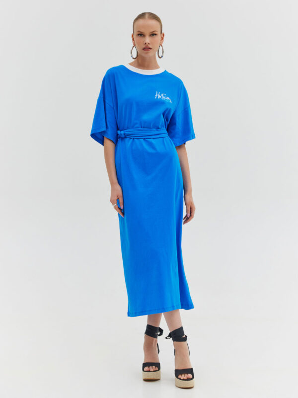Hemithea Bronx Dress Capri Blue
