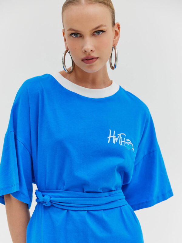 Hemithea Bronx Dress Capri Blue