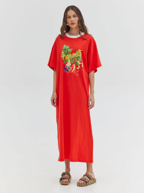 Hemithea Bronx Dress Red