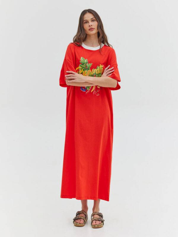 Hemithea Bronx Dress Red