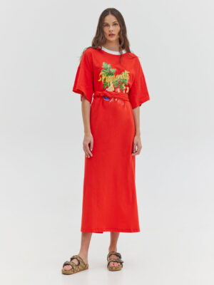 Hemithea Bronx Dress Red