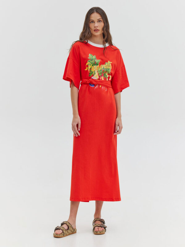 Hemithea Bronx Dress Red