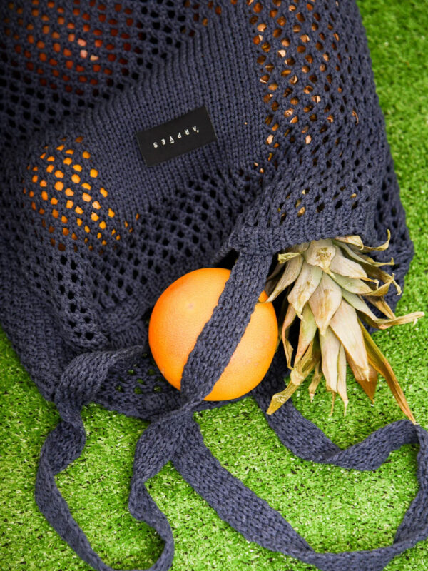 Arpyes Ettu Knitted Bag Blue