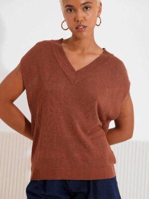 Arpyes Mento Vest Brown