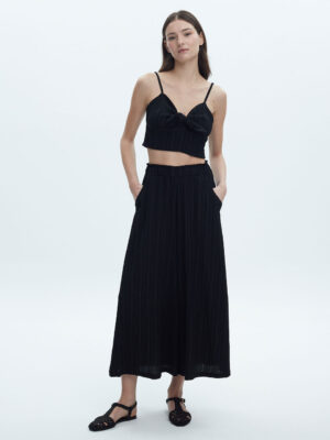 Ofilia's Pleated Knott Top