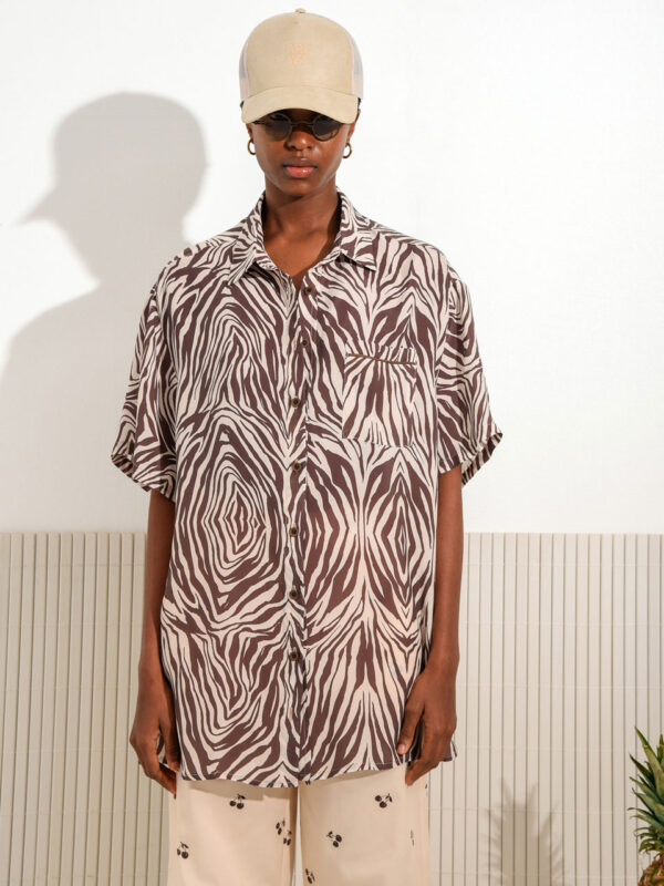 Arpyes Pepper Pot Oversized Shirt