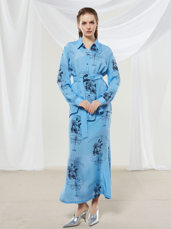 Ananke Cupro Printed Shirt